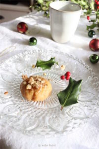 Greek Christmas cookies with honey and spices (melomakarona)